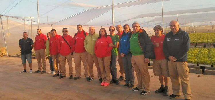 Visita al semillero de la escuela de ocupación “Et formen” de Vinaròs