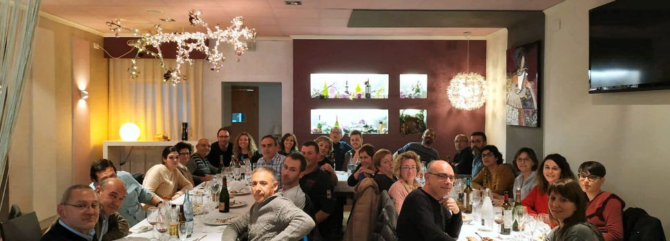 Els funcionaris d’ajuntaments dinen junts