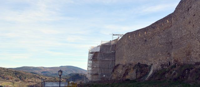 Avancen les obres de la Torre Redona a Morella