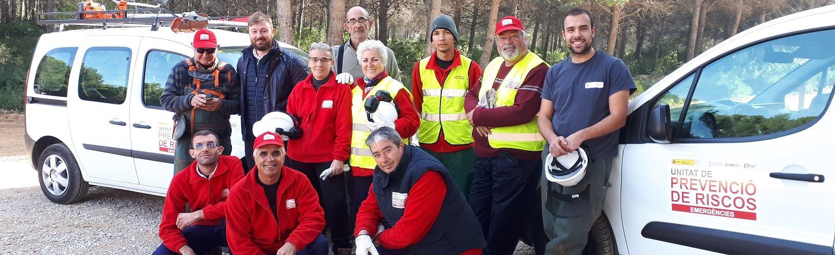 La brigada forestal realitza treballs de neteja i arranjament en el Bovalar de Sant Jordi