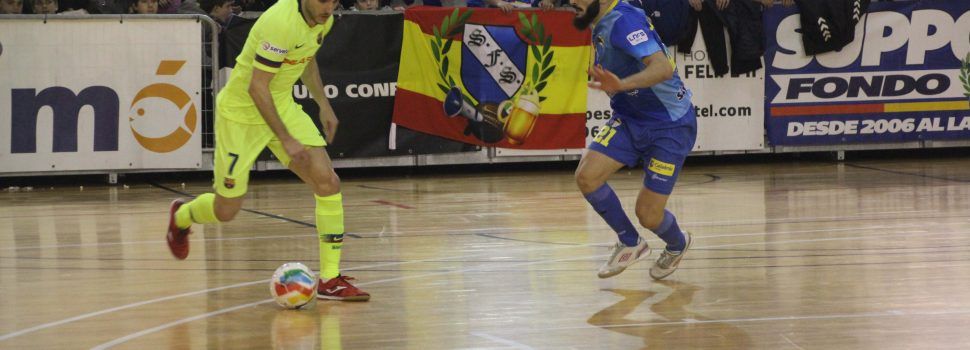 El Peñíscola RehabMedic, eliminado de la Copa del Rey tras caer 1-5 frente al Barça Lassa