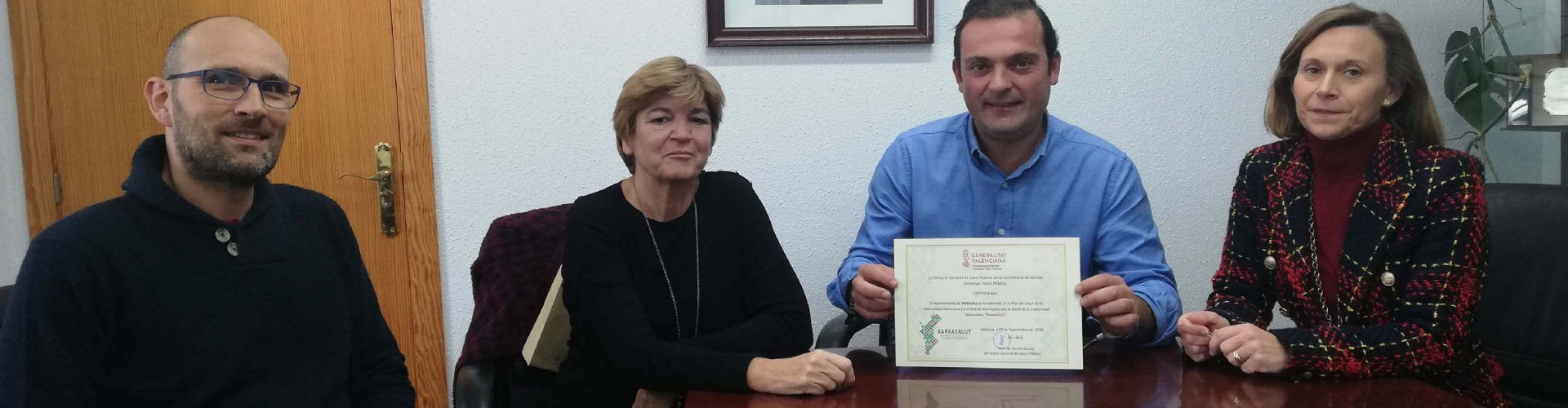 El Ayuntamiento de Peñíscola se adhiere a la Xarxa Salut de la Comunitat Valenciana