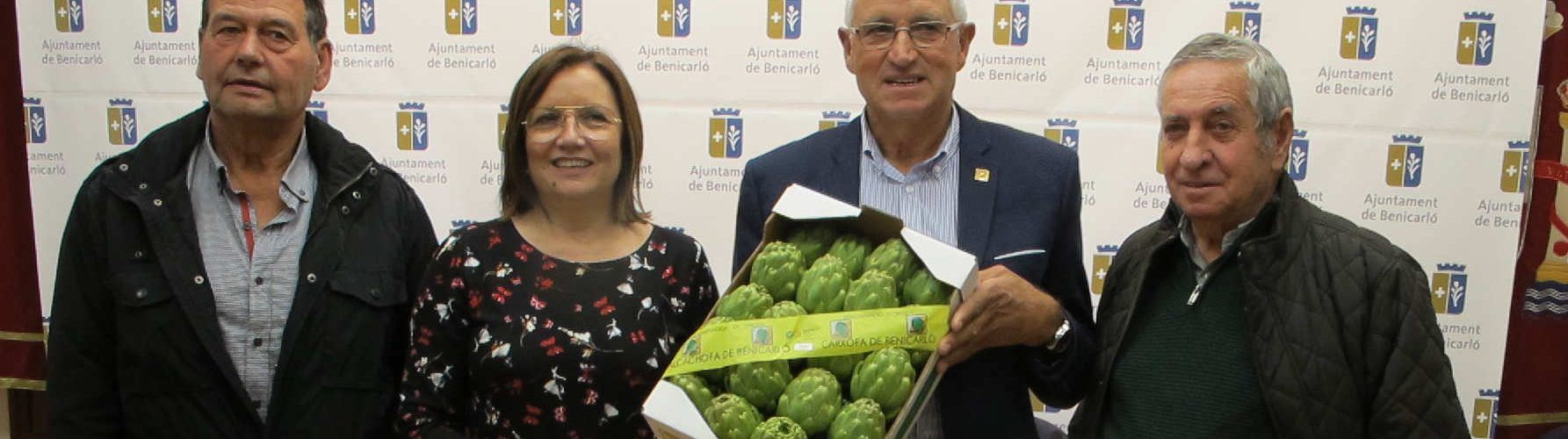 Benicarló guardona els productors i comerciants de carxofa de Denominació d’Origen amb la Carxofa d’Or 2019