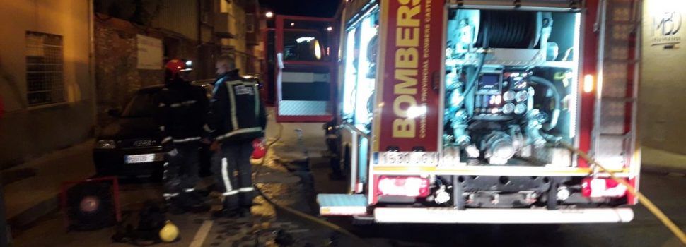 Incendio en una vivienda de Benicarló