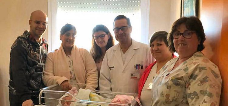 Yaritza: el primer naixement del 2019 a l’Hospital de Vinaròs