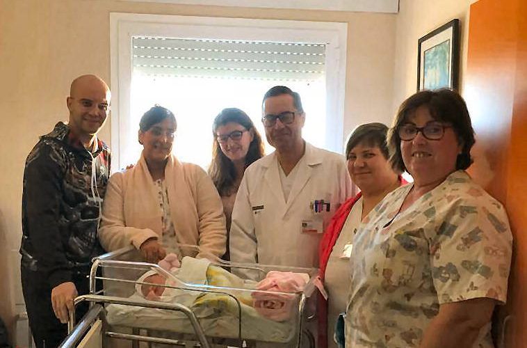 Yaritza: el primer naixement del 2019 a l’Hospital de Vinaròs