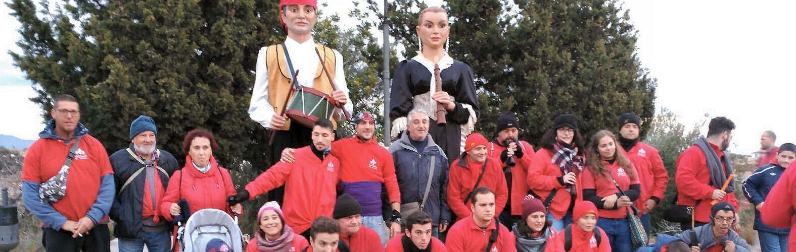 Els gegantons fan més gran el dia de S.Sebastià a Vinaròs