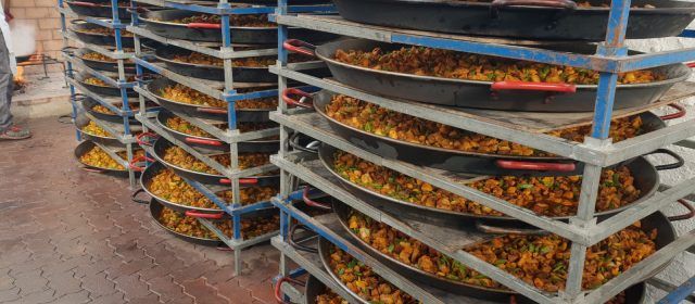 3.350 racions de paellas per Sant Sebastià a Vinaròs