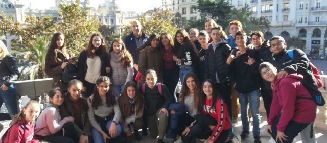 Estudiants de Benicarló, de visita a València