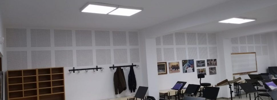 Acaben les obres de remodelació del local de l´Agrupació Musical de Sta. Magdalena