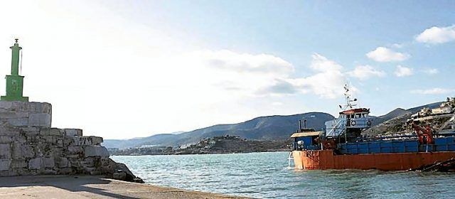 Nuevo dragado del puerto de Peñíscola