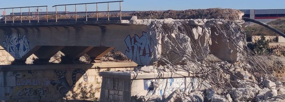 Avancen a bon ritme les feines de construcció del carril lúdic esportiu fins a l’ermita