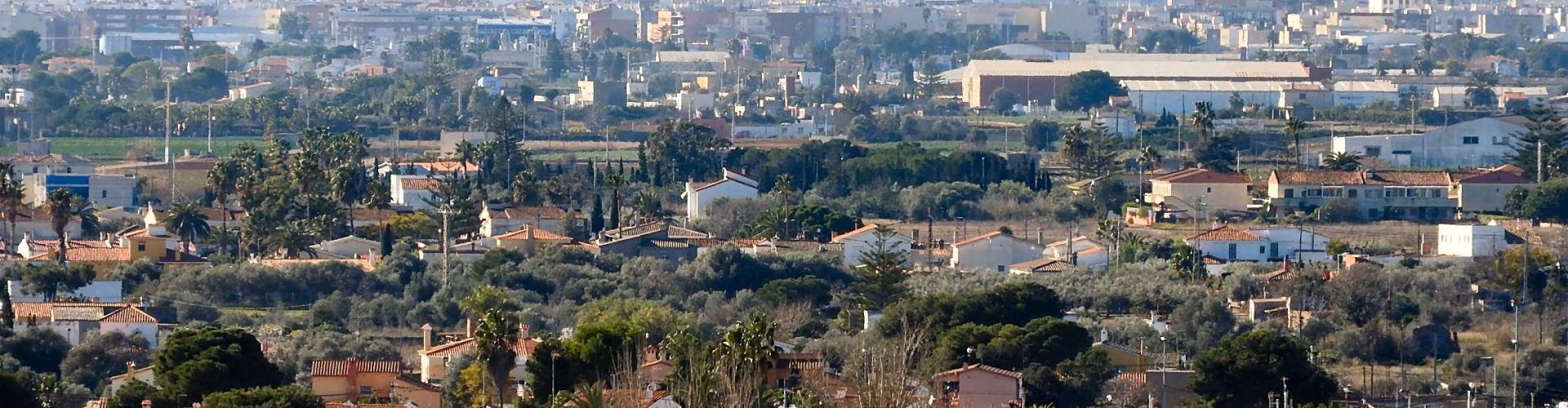 Benicarló, vist des de “Vinaròs Plaza”