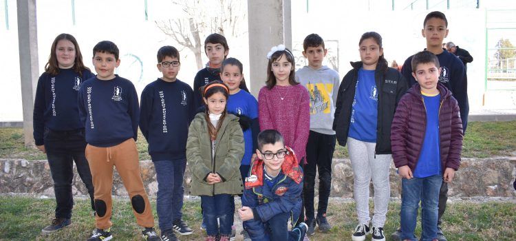 Rubén Vinuesa y Sergi Martínez en el pódium de las fases previas del Campeonato de ajedrez por Edades de Catalunya
