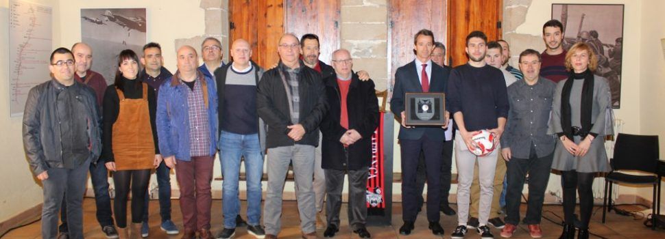 Vilafranca entrega la Medalla de la Vila al CF Vilafranca