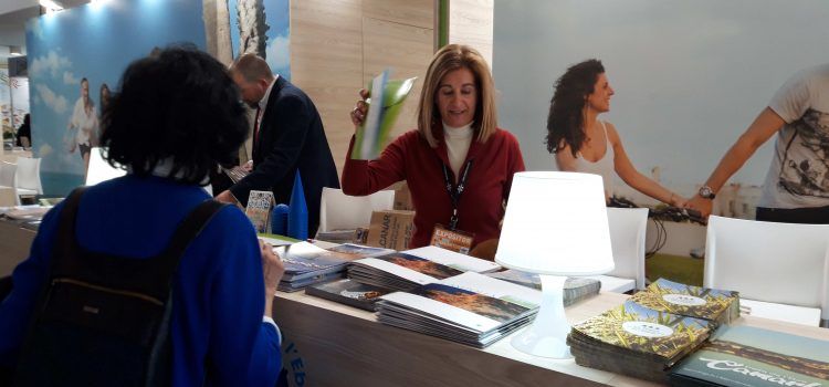 Alcanar promociona les Festes Quinquennals a la Fira Internacional de Turisme de Navarra