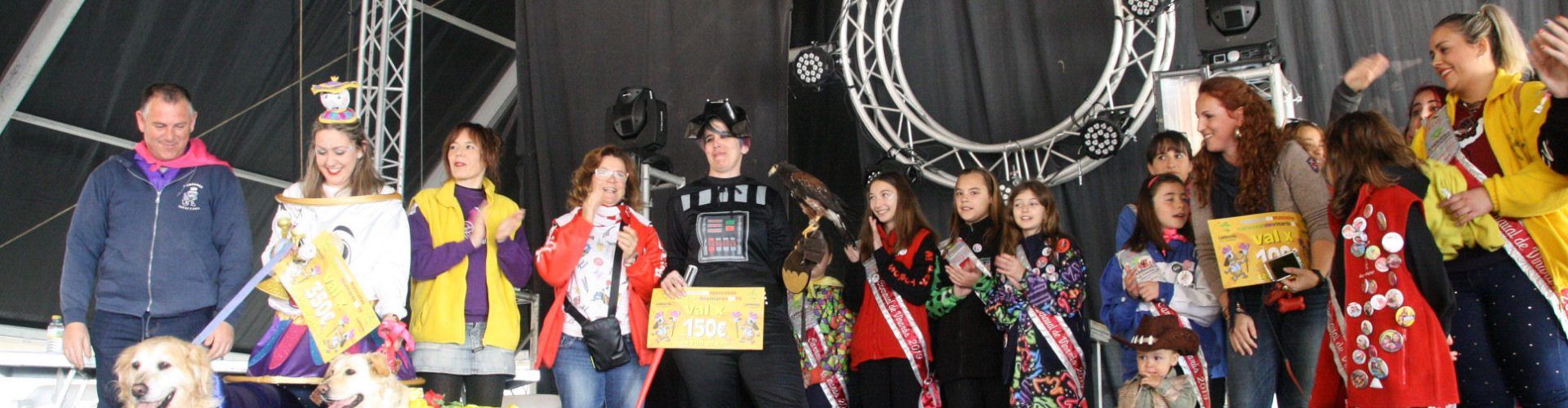 Las mascotas, también de Carnaval en Vinaròs
