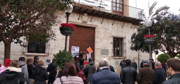 Concentració en defensa del sistema públic de pensions