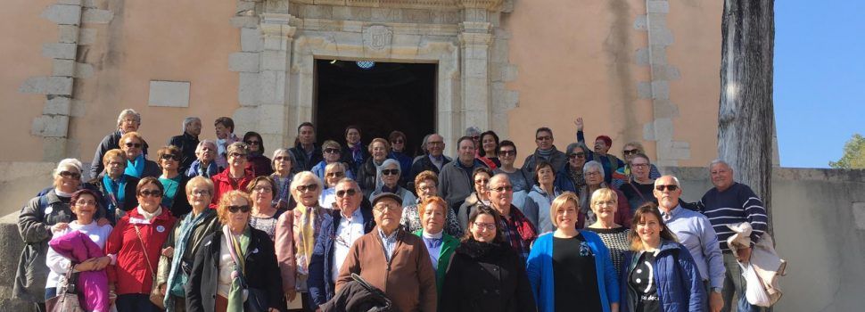 Càlig rep la visita de 60 participants del programa ‘Envelliment actiu’