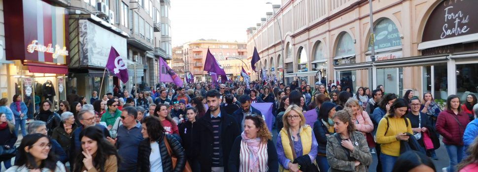 Paticipacions molt actives a Tortosa i Amposta en els actes del Dia de la Dona