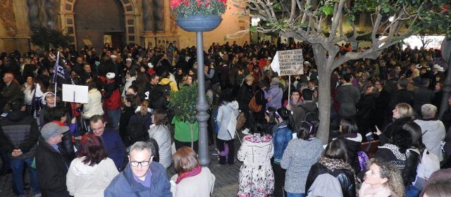 Manifestació a Vinaròs pel Dia de la Dona