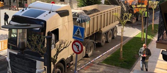 La Policia Local de Vinaròs informa de talls en els carrers en motiu dels treballs d’asfalt