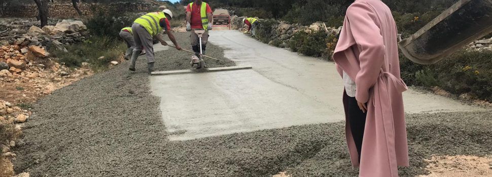 Millora de camins rurals de Canet lo Roig