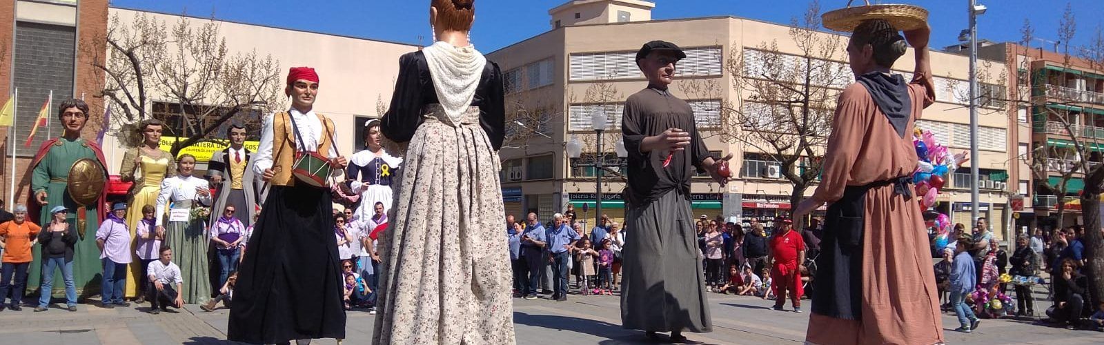 Els gegants de Vinaròs, a La Llagosta
