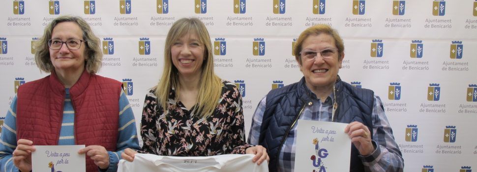 La Volta a Peu per la Igualtat a Benicarló reforça la seua vessant reivindicativa, lúdica i social