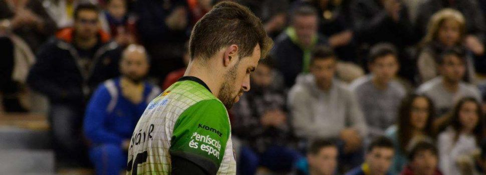 Una lesión crónica obliga a retirarse al portero del Peñíscola RehabMedic, el benicarlando Iván Reverter
