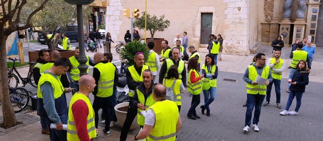 La policía local de Vinaròs continúa movilizándose reivindicando mejoras