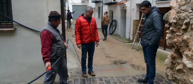 Comencen les obres del carrer de La Taleca a Morella