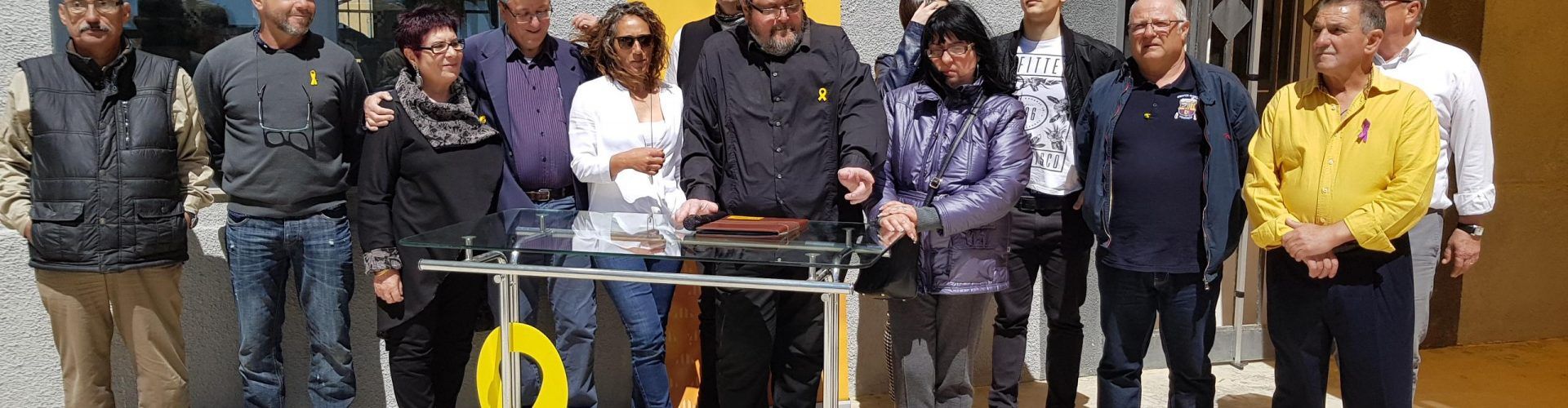 Presentació de la llista electoral d’Esquerra Republicana PV de Vinaròs