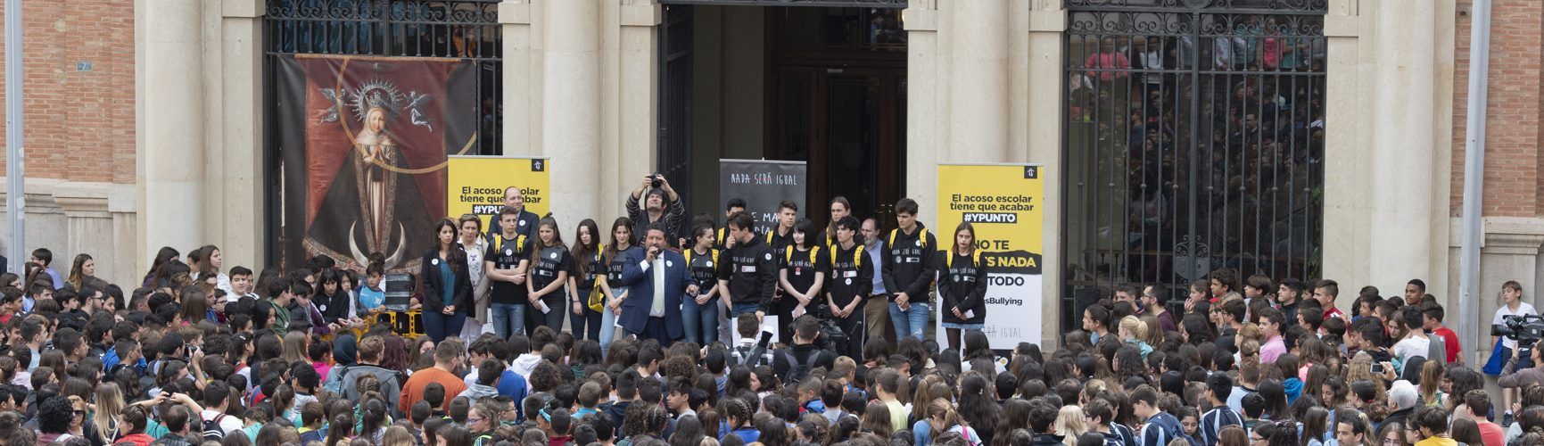 La Diputación respalda el mayor acto contra el acoso escolar en la provincia