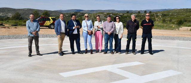 La Diputación hace de Castellón una de las provincias más seguras en respuesta de emergencias con las helisuperficies