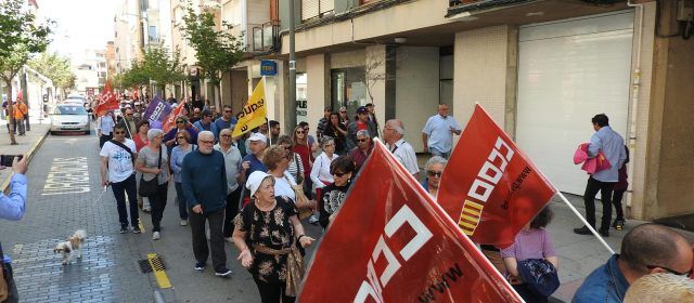 Manifestació comarcal per l’1 de maig a Vinaròs