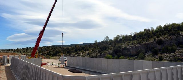 El depòsit de la Torre Segura de Morella arriba a l’última fase de l’obra