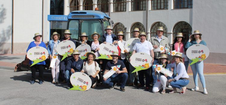 Pagesos i aqüicultors del Baix Ebre promouen el producte de Km0 amb Benvinguts a Pagès