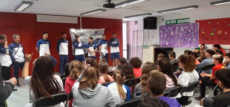  El Peñíscola RehabMedic visita el col·legi Assumpció