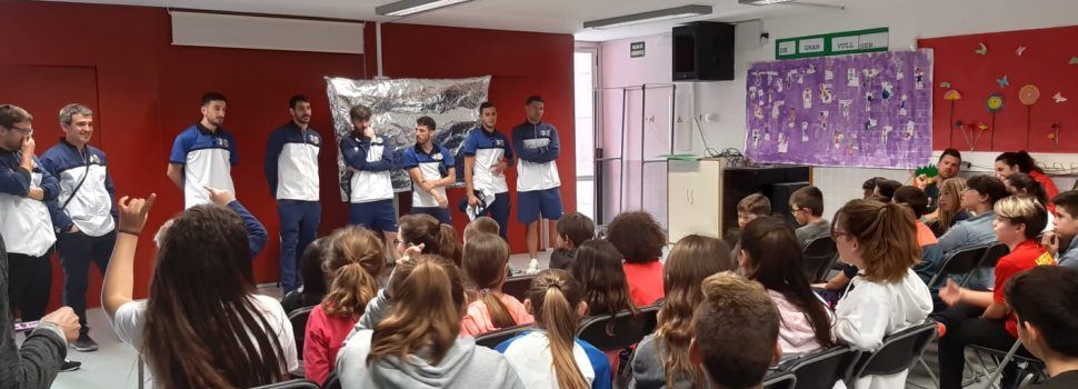  El Peñíscola RehabMedic visita el col·legi Assumpció