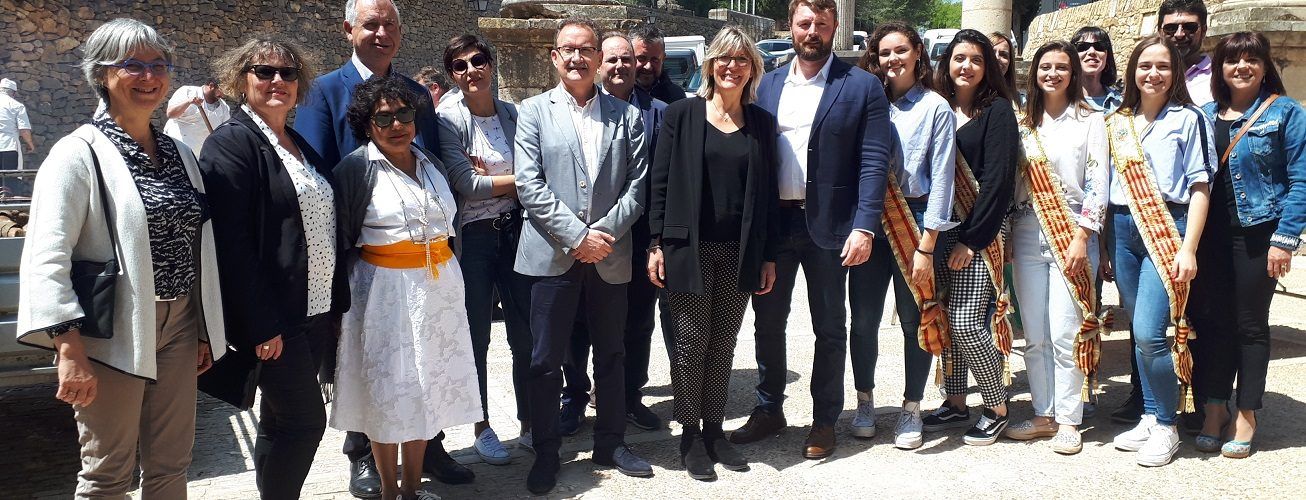 El romiatge a l’ermita de la Font de la Salut marca la fi de les Festes de Sant Jordi