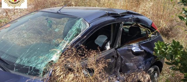 Accident entre un camió i un turisme a Vinaròs
