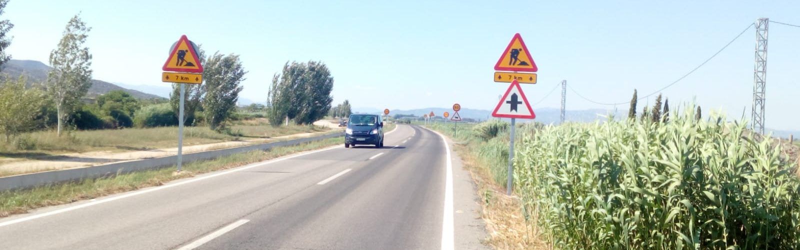 La Diputació de Tarragona millora la seguretat viària a la carretera entre Amposta i Sant Carles de la Ràpita