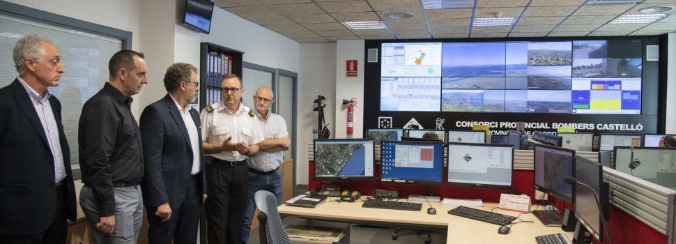 El presidente Martí muestra el respaldo de la nueva Diputación a los trabajadores del Consorcio Provincial de Bomberos