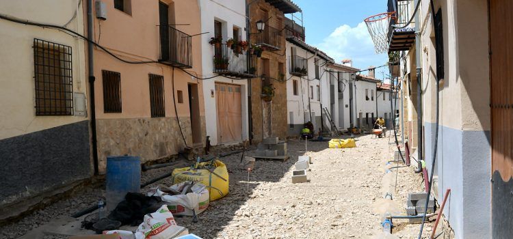 Finalitza la primera fase de l’obra del carrer Alt de Sant Francesc a Morella