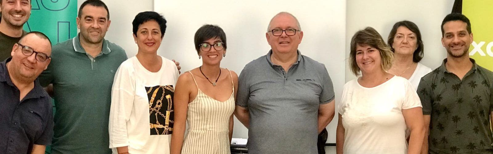 La regidora de Joventut de Vinaròs, Berta Doménech, participa en la reunió de l’IVAJ