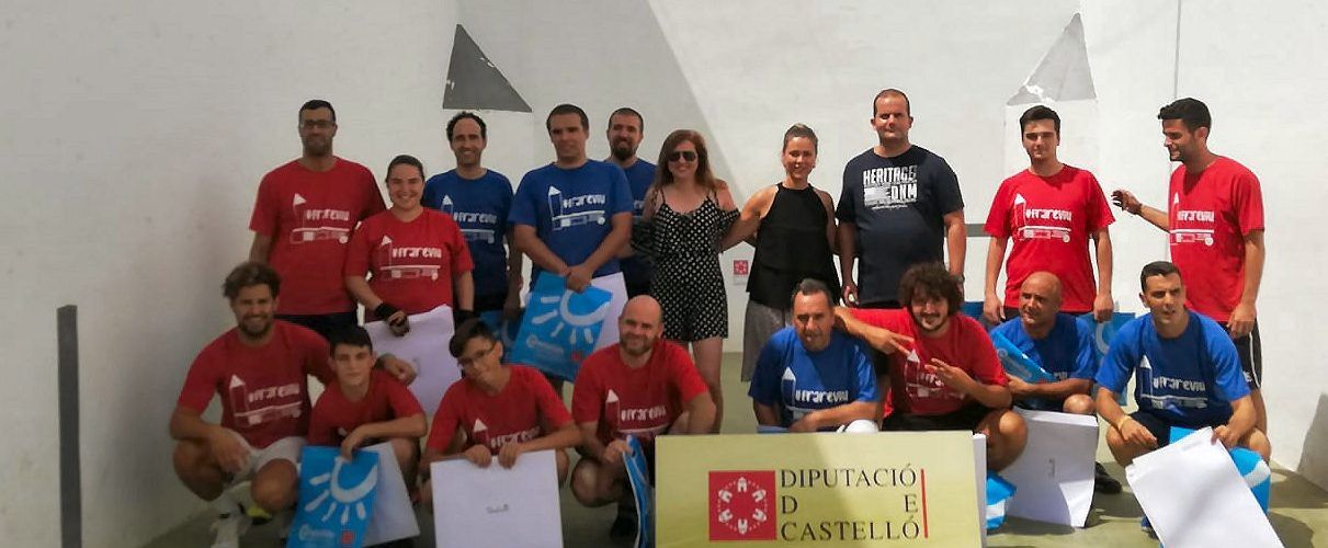 Arrea-li Bona de Benicarló en el 3r Campionat Autonòmic Frontó de Frares a Anroig
