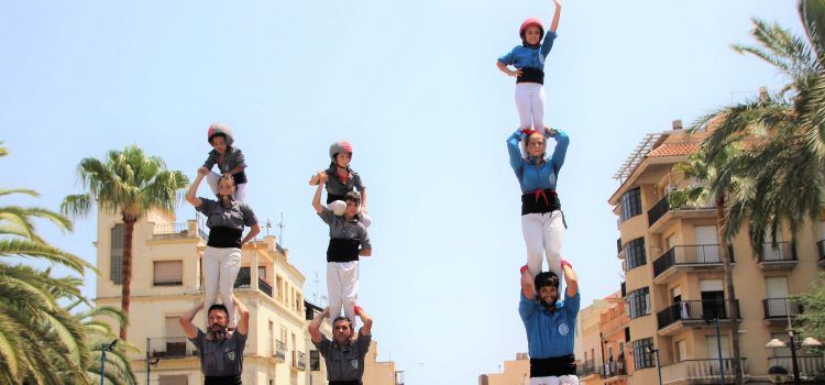 Diada castellera a la Ràpita