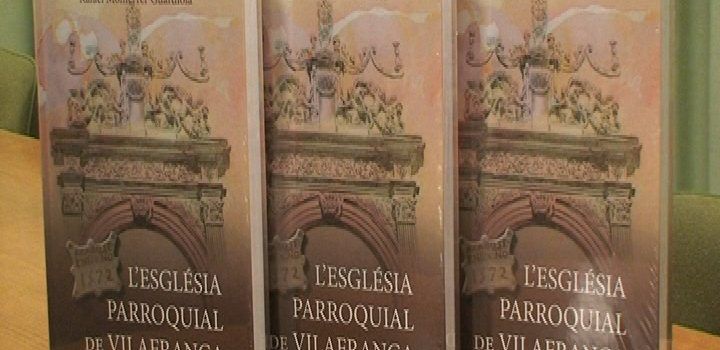 Rafael Monferrer presenta el treball de tota una vida amb “L’Església Parroquial de Vilafranca”