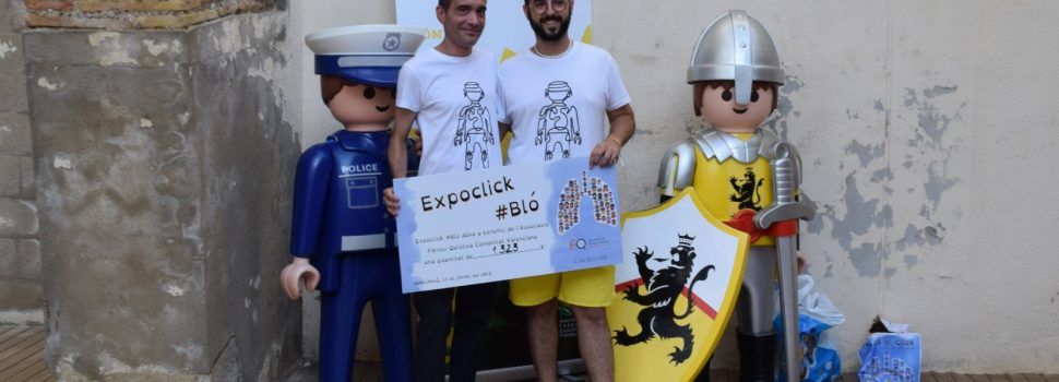 Expoclick Benicarló recapta 1.500 euros per a la fibrosi quística